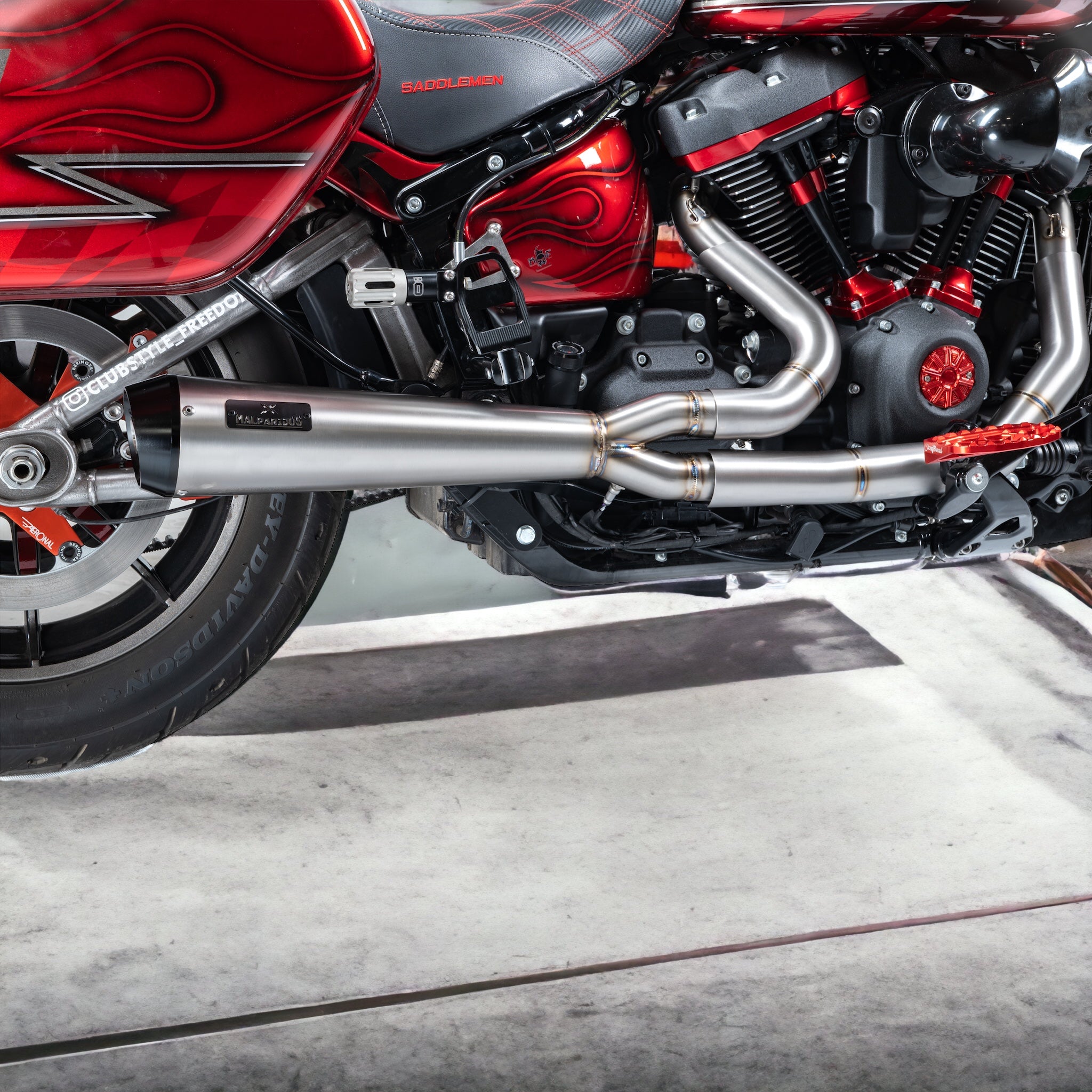 M8 Softail Euro 5 2in1 MPRDS MALPARIDOS EXHAUST