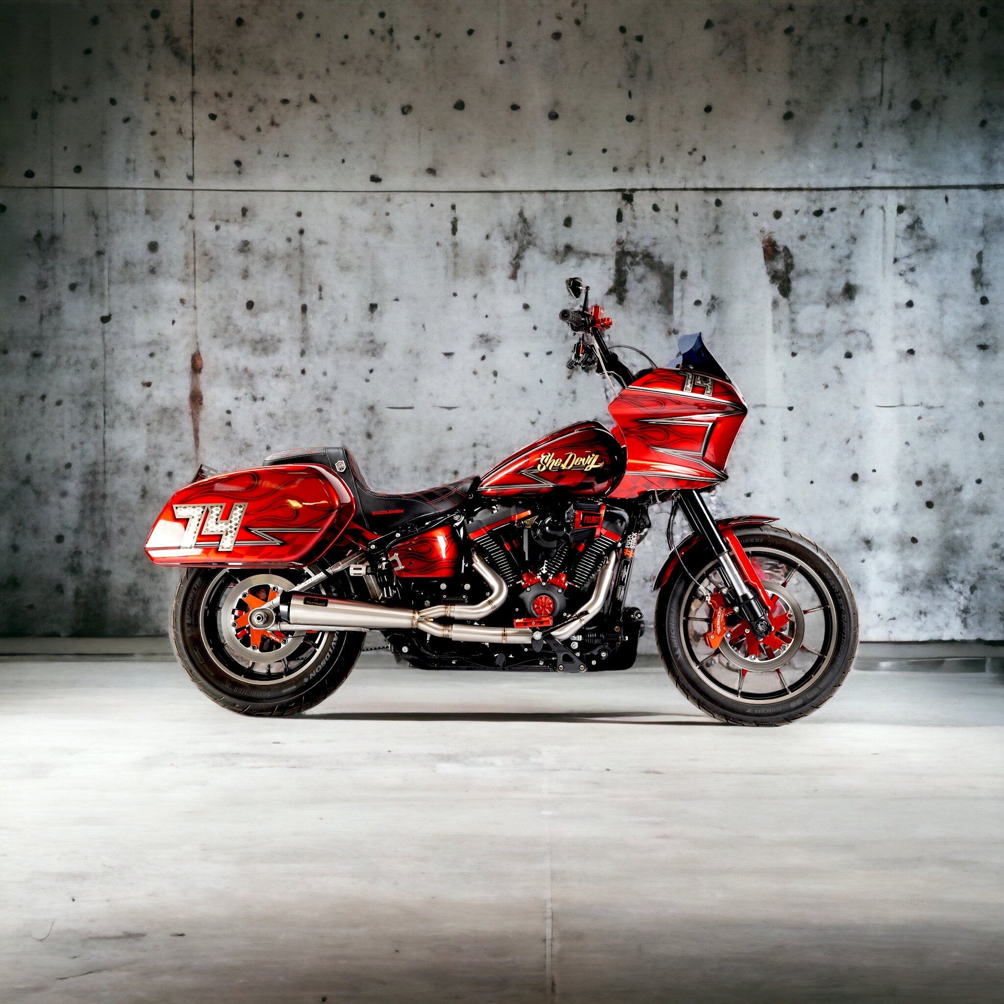 M8 Softail Euro 5 2in1 MPRDS MALPARIDOS EXHAUST